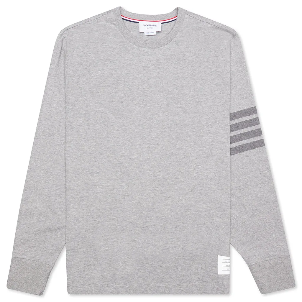 L/S Rugby Tee - Light Grey