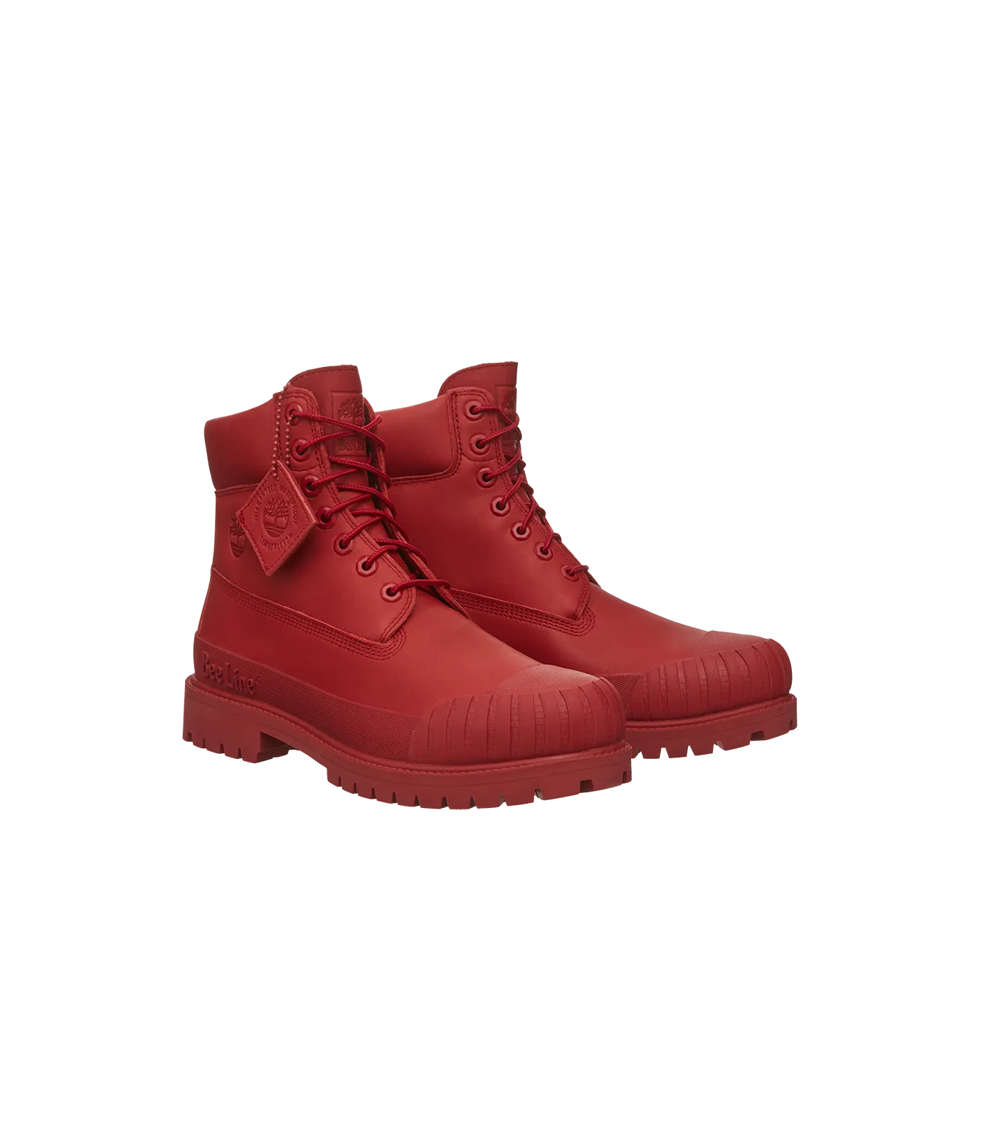 MENS TIMBERLAND® PREMIUM 6 RUBBER TOE WATERPROOF - RED