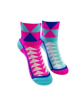 Monkey Sox Ultra X2 Sport | Pink & Turquoise