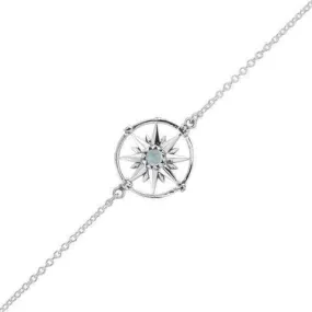 Moonstone Compass Bracelet