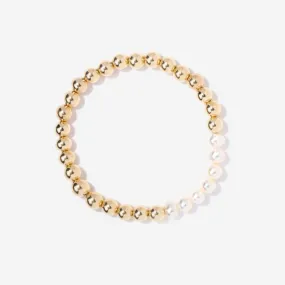 Olivia Pearl Bead Bracelet