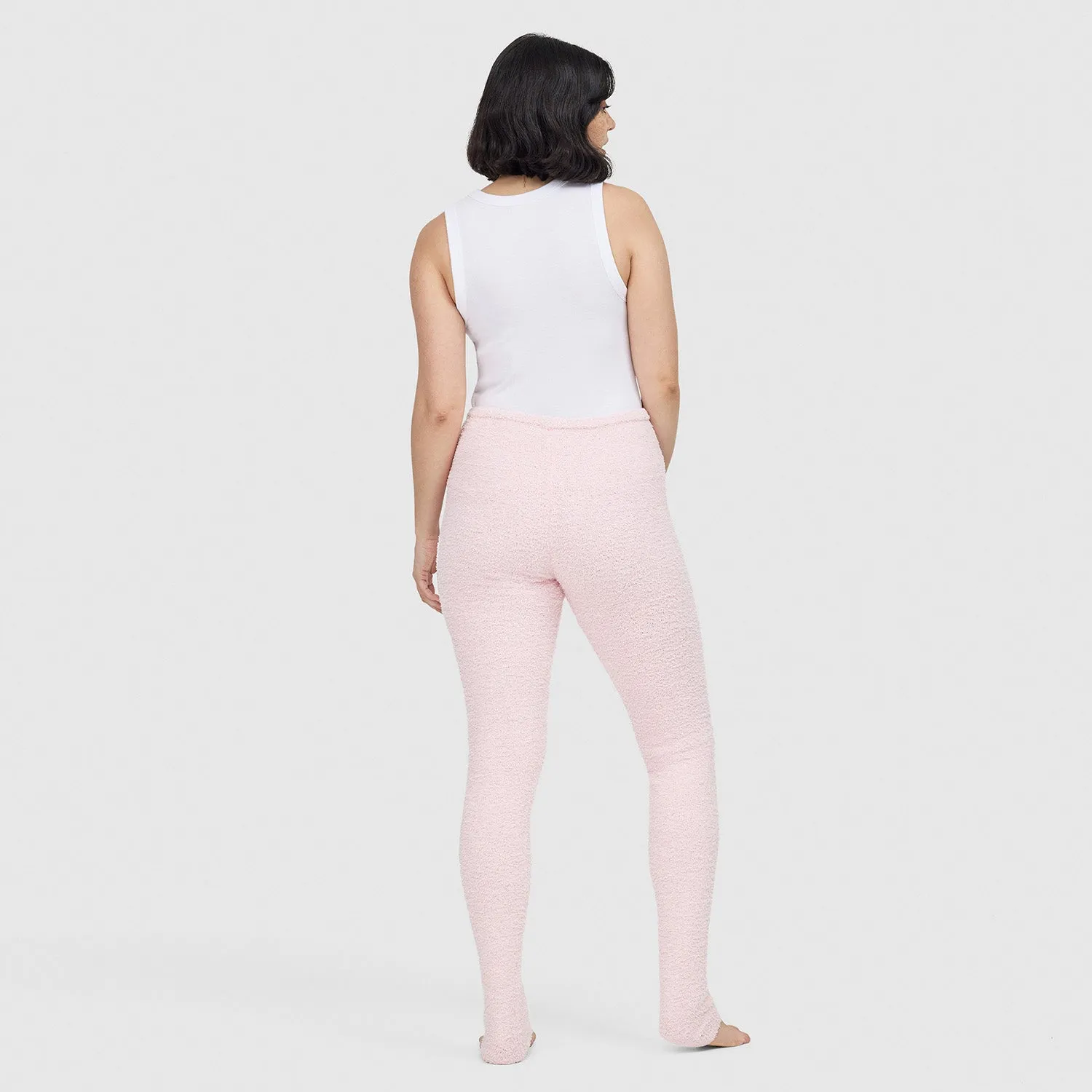 Pink Boucle Leggings