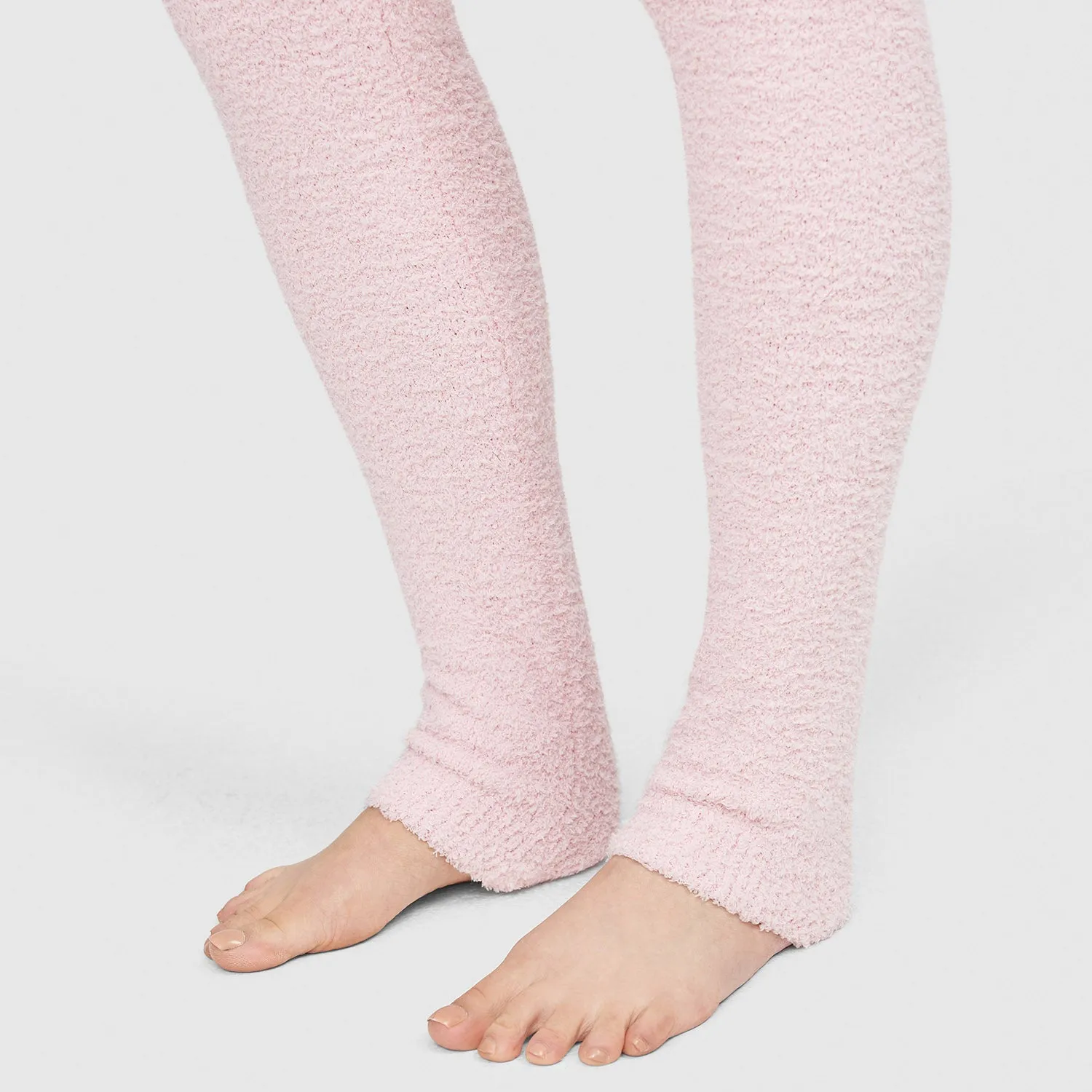 Pink Boucle Leggings