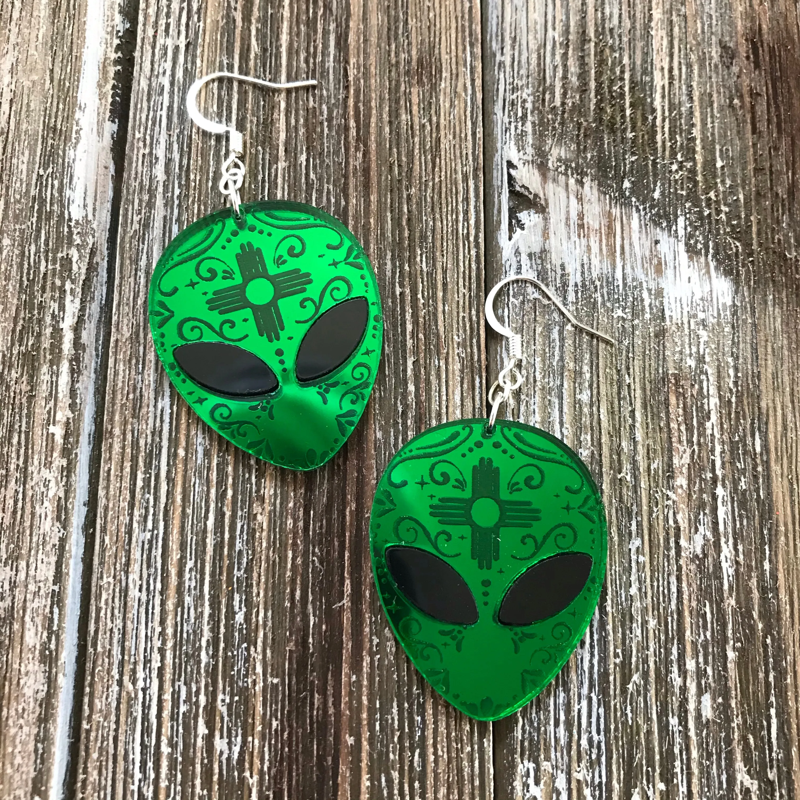 Roswell Alien 51 Earrings