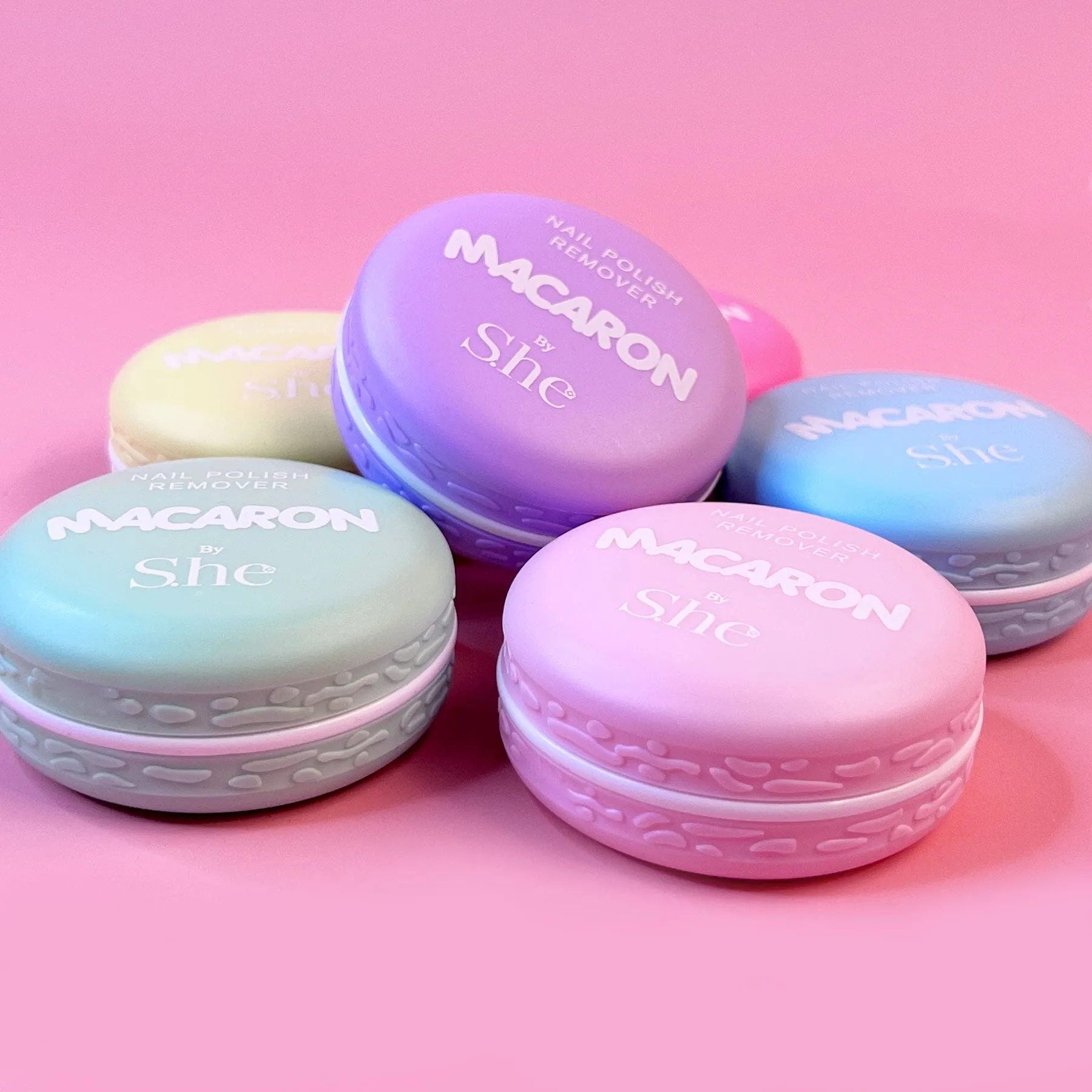 S.he Macaron Nail Polish Remover