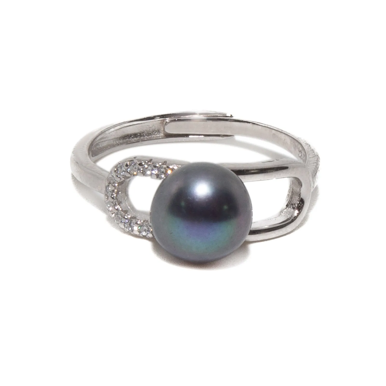 Silver Linings Pearl Ring