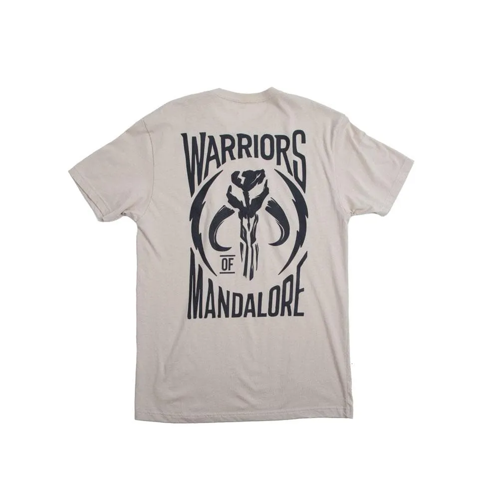 Star Wars Warriors of Mandalore Tan Tee