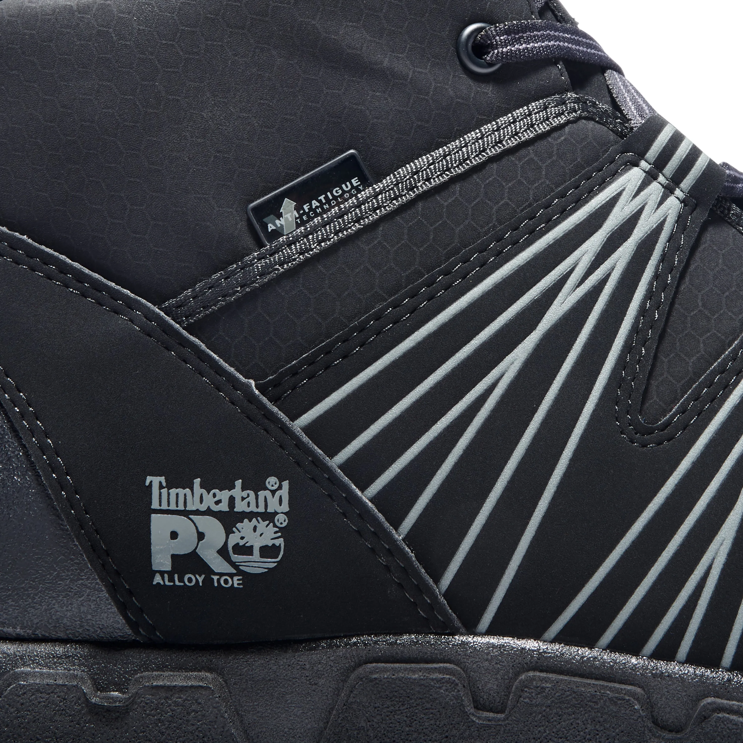 Timberland PRO Men's Powertrain Alloy Toe  Mid Work Boot - TB1A11QF001