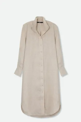 ULTIMO SHIRTDRESS IN PREMIUM ITALIAN LINEN