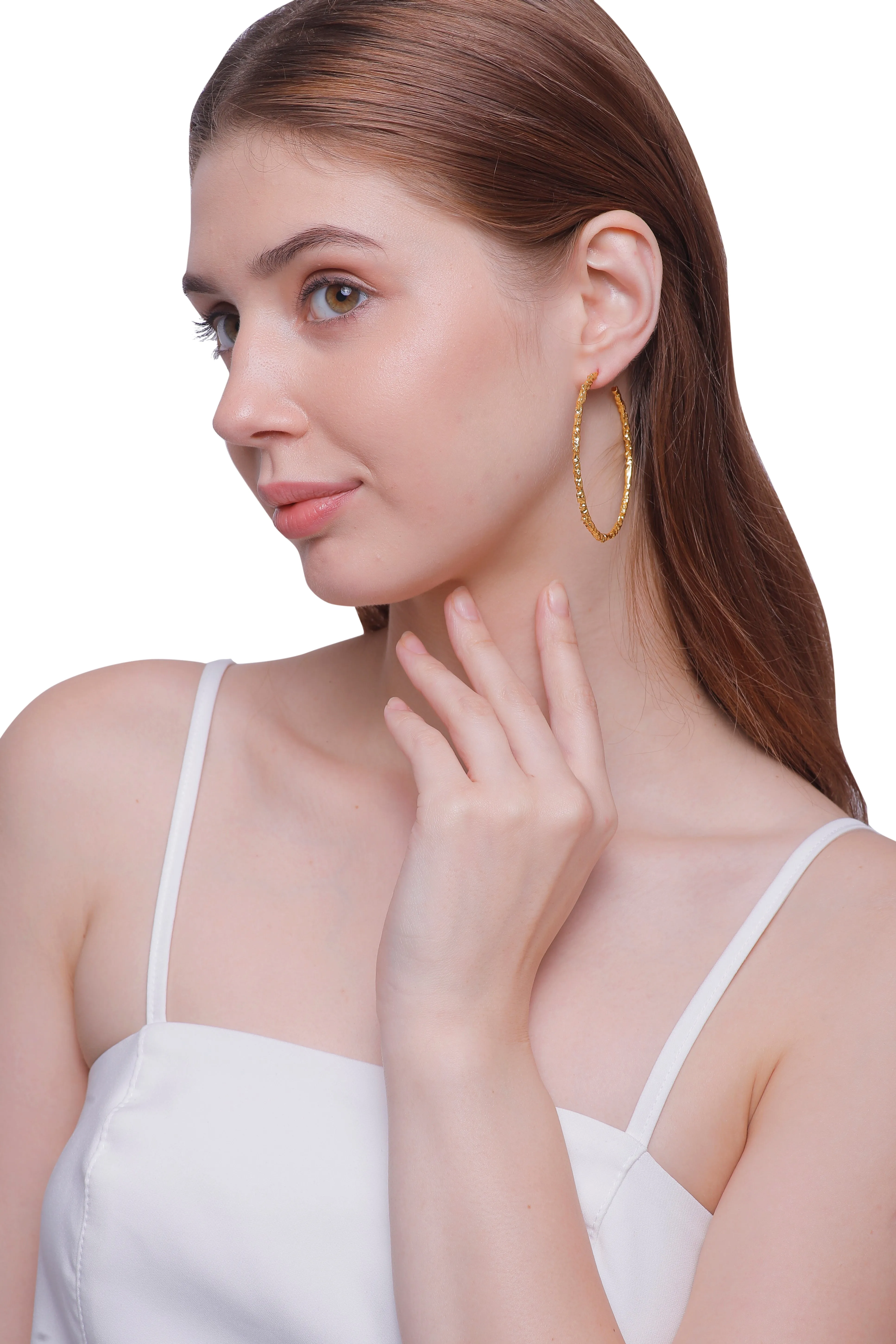 Vama | Aurelia Earrings With Hoops Large | Metal-Sterling Silver | Finish-Shiny