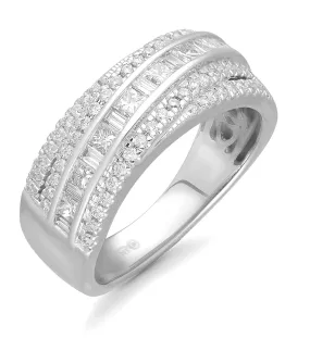 White Gold Diamond Legendary Ring