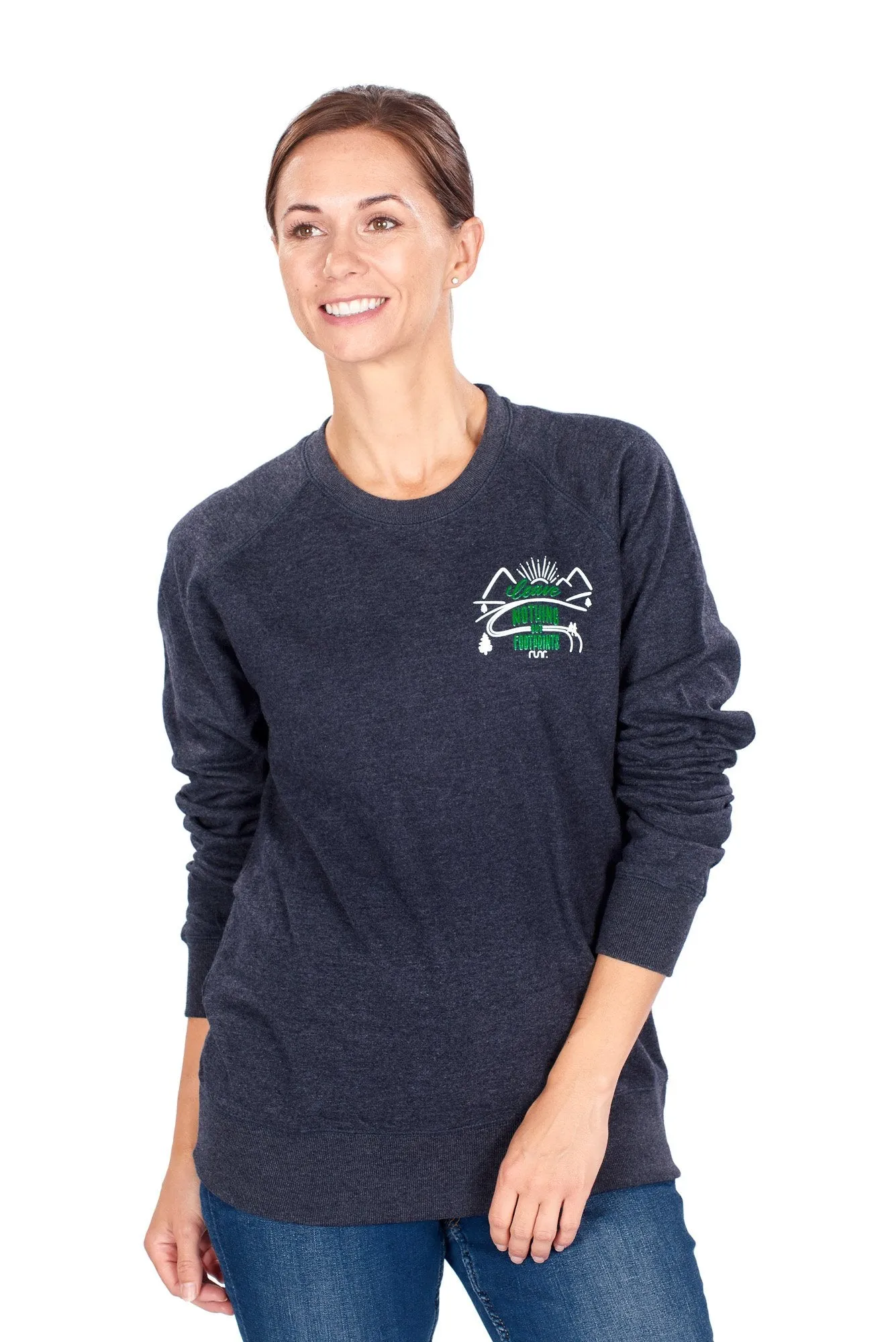 Women's 'Leave Nothing But Footprints' Runr Jumper