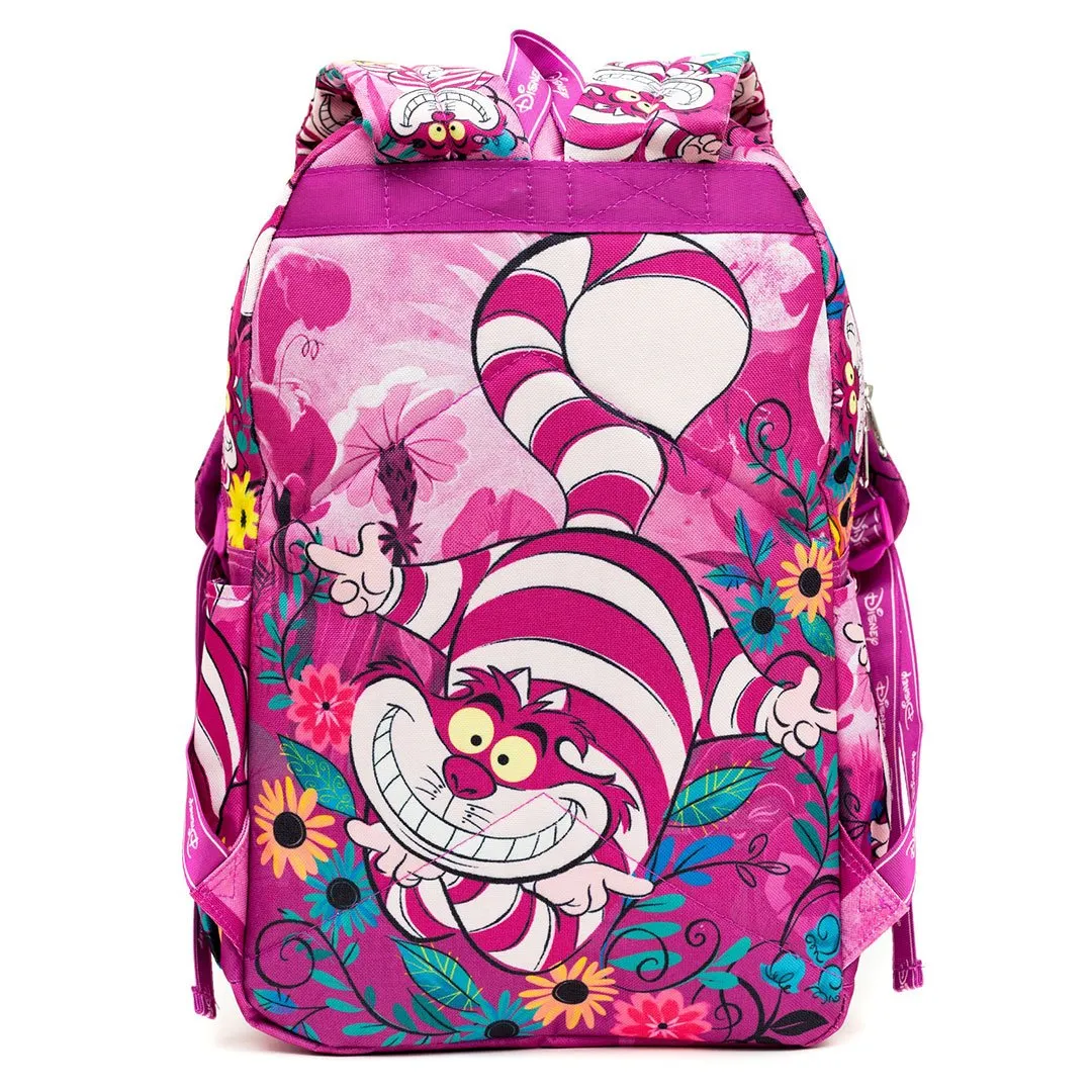 WondaPop Disney Alice in Wonderland Cheshire Cat 17 Full Size Nylon Backpack