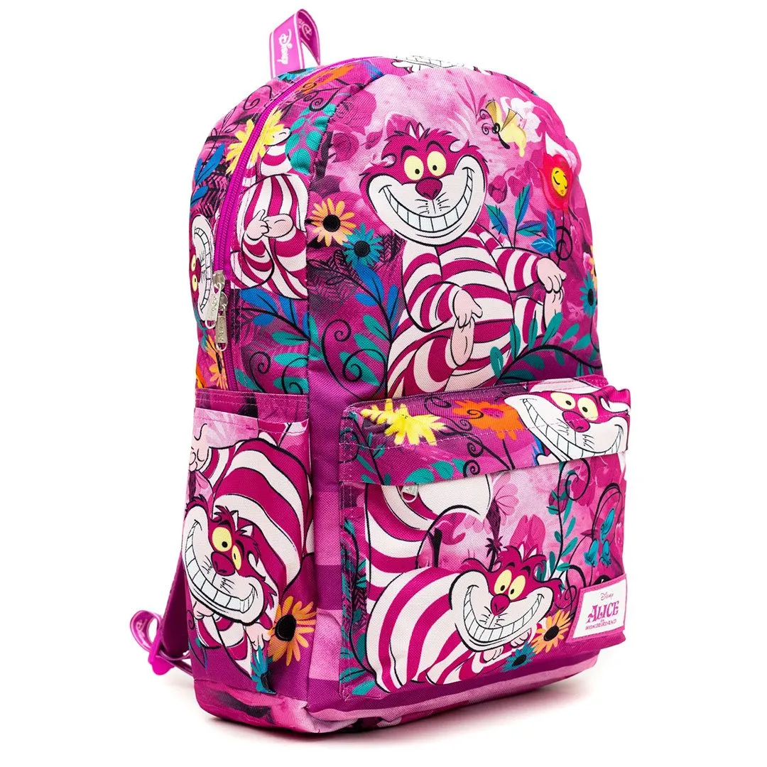 WondaPop Disney Alice in Wonderland Cheshire Cat 17 Full Size Nylon Backpack