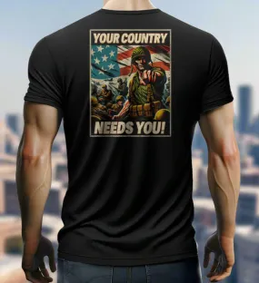 Your Country Needs You T-shirt